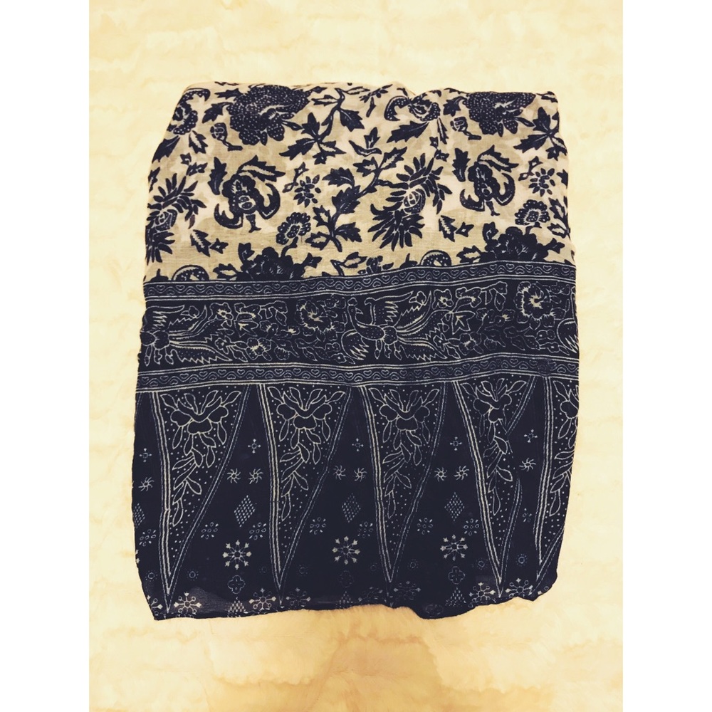 Floral scarf